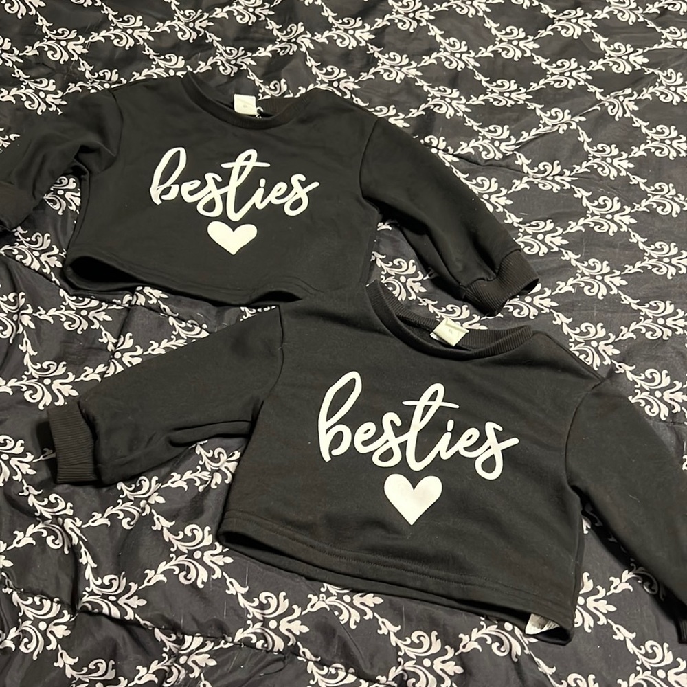 Matching sweater for twins